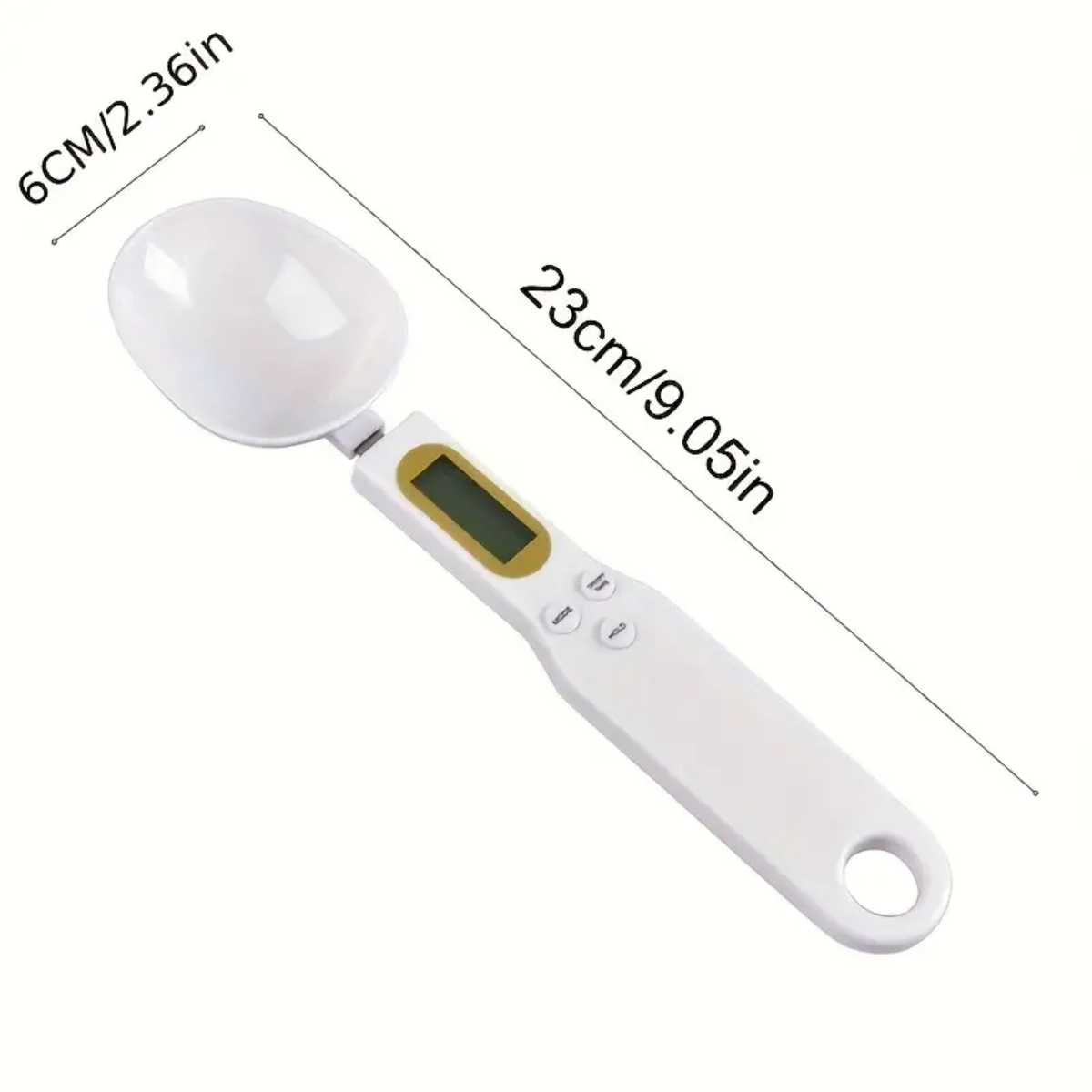 Digital Kitchen Scale Spoon – LCD Display Precision Measuring Spoon (0.1g–500g), Battery-Powered for Cooking, Baking & Portion Control
